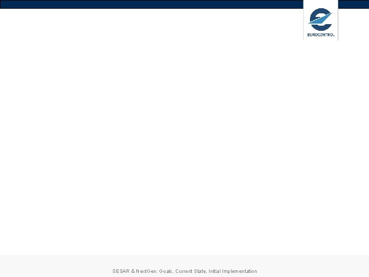 SESAR & Next. Gen: Goals, Current State, Initial Implementation SESAR & Next. Gen: Goals, Current State, Initial Implementation