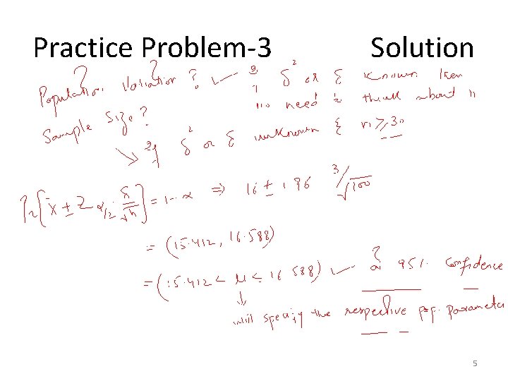 Practice Problem-3 Solution 5 