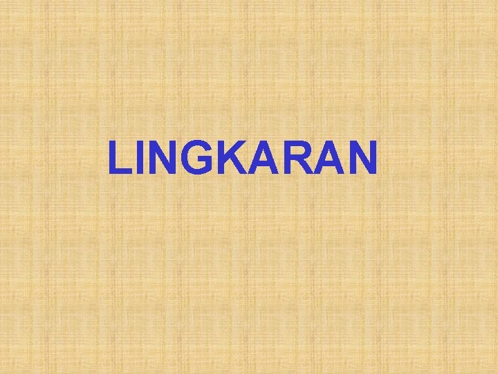 LINGKARAN 