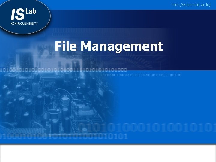 File Management 
