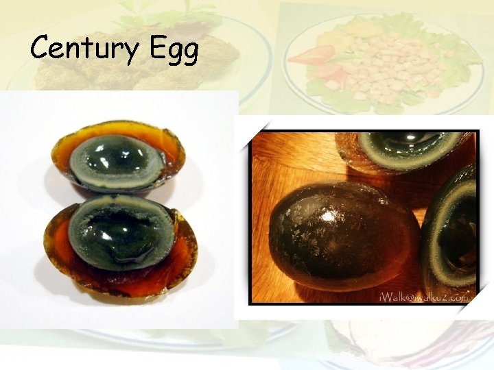 Century Egg 