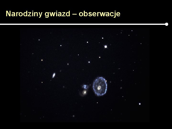 Narodziny gwiazd – obserwacje 