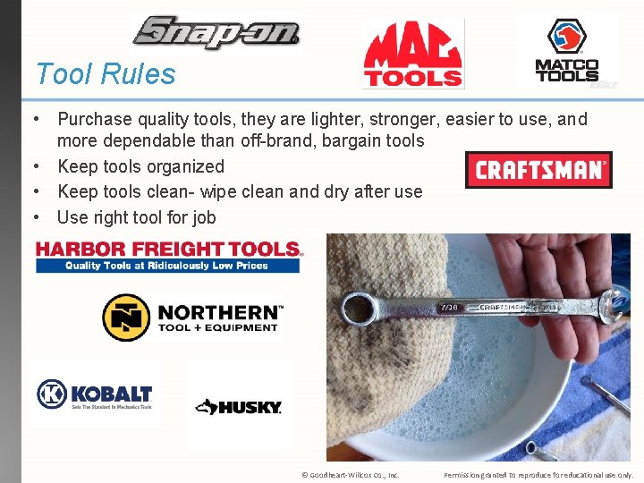 Chapter 3 Basic Hand Tools Objectives After studying