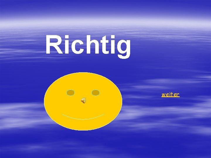 Richtig weiter 