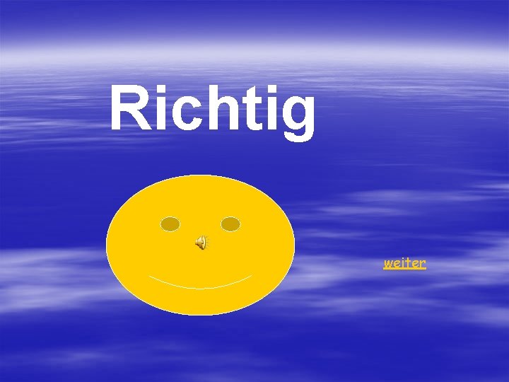 Richtig weiter 