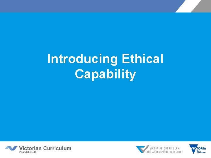 Introducing Ethical Capability 