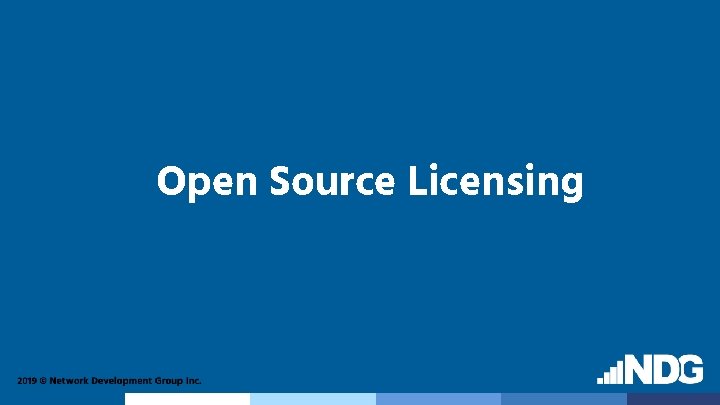 Open Source Licensing 