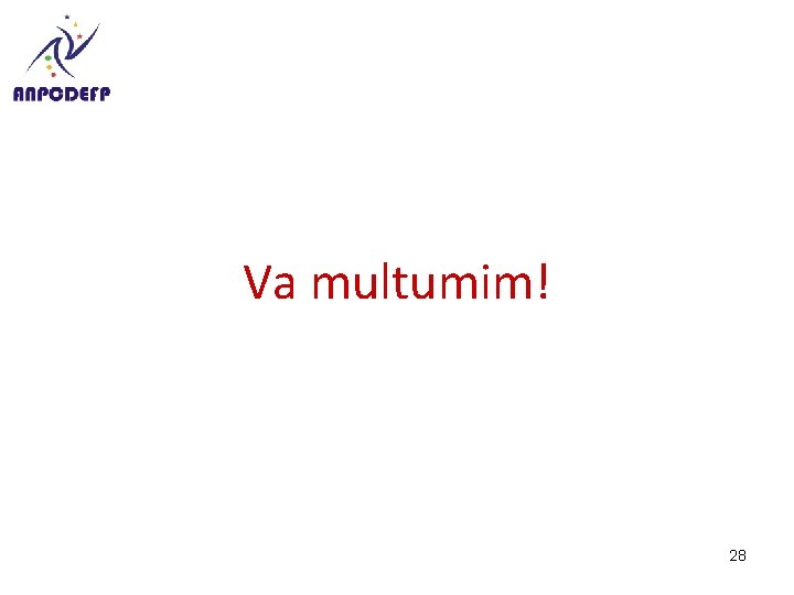 Va multumim! 28 