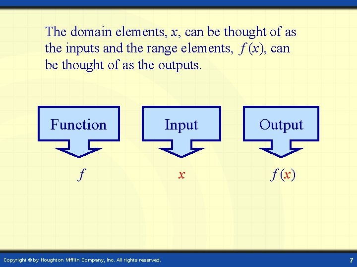Digital Lesson An Introduction to Functions A relation