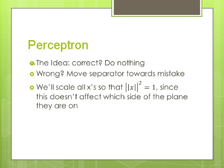 Perceptron 