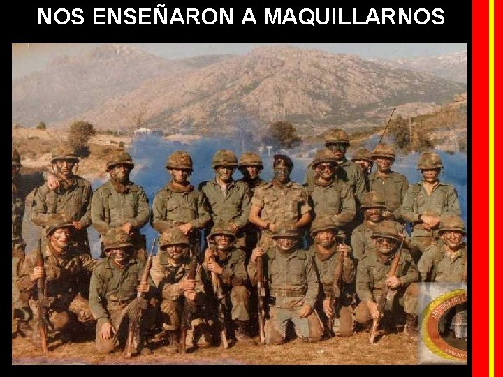 NOS ENSEÑARON A MAQUILLARNOS 