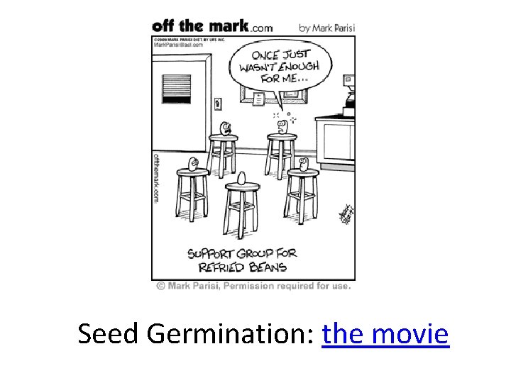 Seed Germination: the movie 