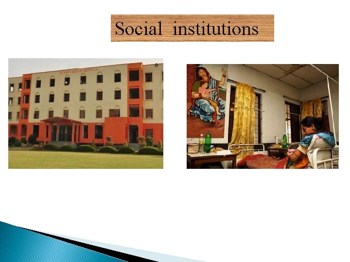 Social institutions 