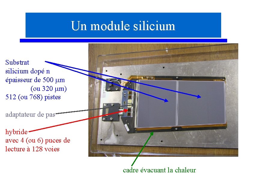 Un module silicium Substrat silicium dopé n épaisseur de 500 mm (ou 320 mm)