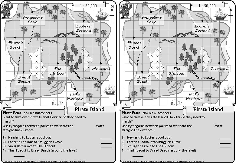 1 : 50, 000 Smuggler’s Cove 1 : 50, 000 N Smuggler’s Cove Looter’s