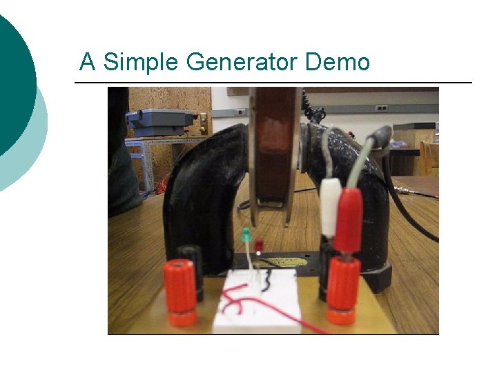 A Simple Generator Demo 