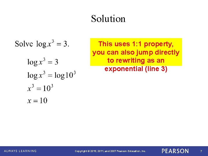 Solution This uses 1: 1 property, you can also jump directly to rewriting as