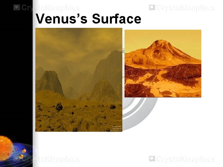 Venus’s Surface 
