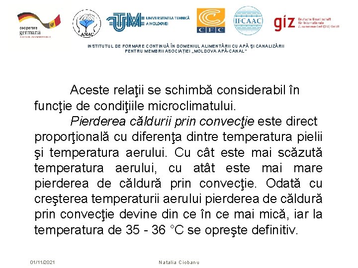 INSTITUTUL DE FORMARE CONTINUĂ ÎN DOMENIUL ALIMENTĂRII CU APĂ ŞI CANALIZĂRII PENTRU MEMBRII ASOCIAȚIEI INSTITUTUL DE FORMARE CONTINUĂ ÎN DOMENIUL ALIMENTĂRII CU APĂ ŞI CANALIZĂRII PENTRU MEMBRII ASOCIAȚIEI