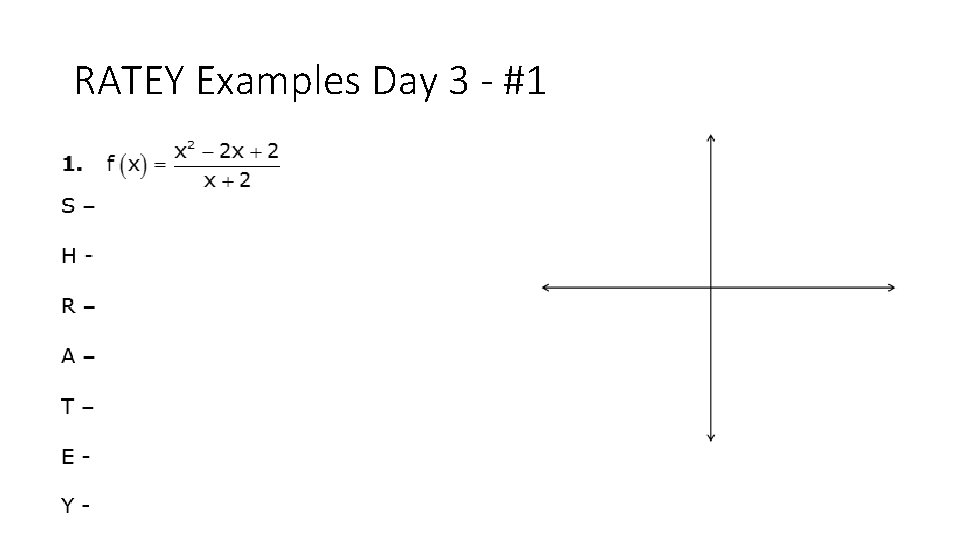 RATEY Examples Day 3 - #1 