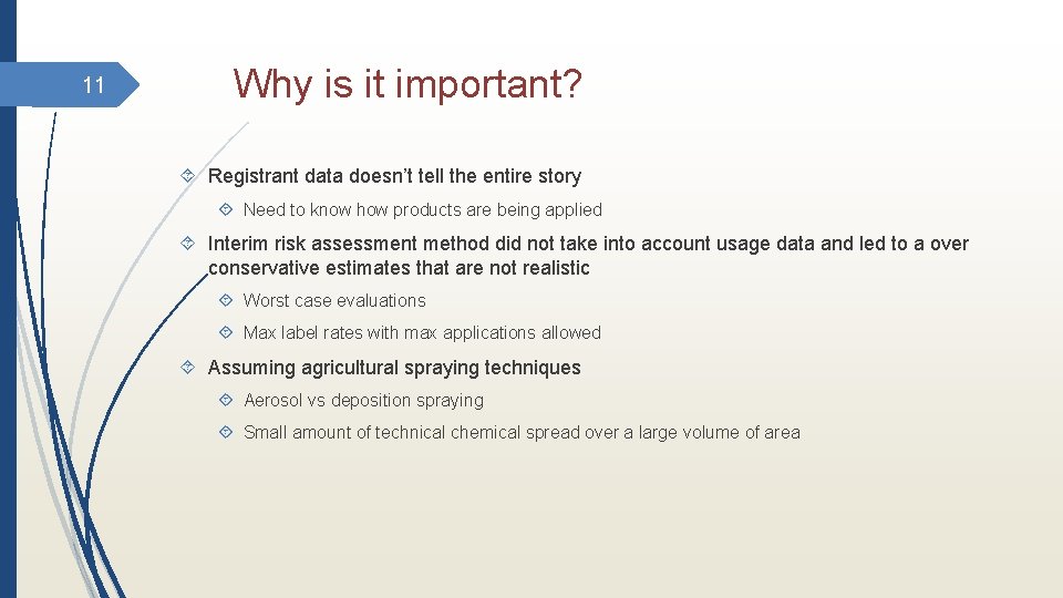 11 Why is it important? Registrant data doesn’t tell the entire story Need to
