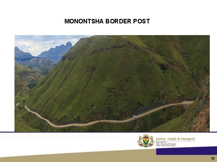 MONONTSHA BORDER POST 11 