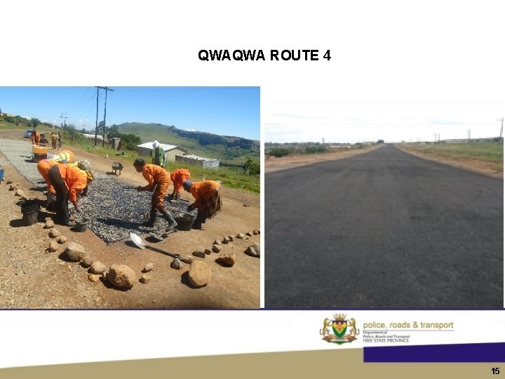 QWAQWA ROUTE 4 15 