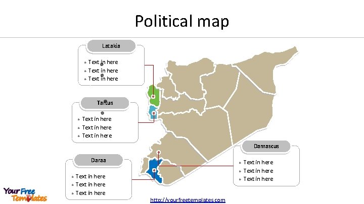 Political map Latakia l l l Text in here Tartus l l l Text