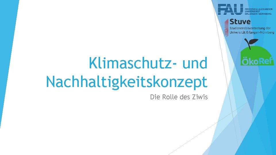 Klimaschutz- und Nachhaltigkeitskonzept Die Rolle des Ziwis 