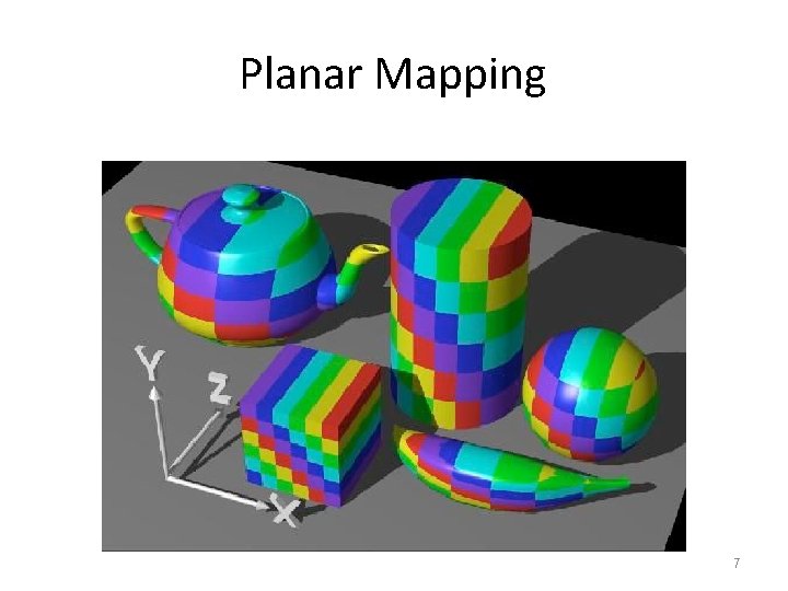 Planar Mapping 7 