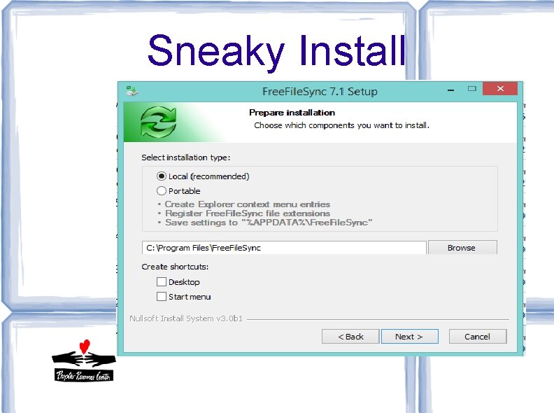 Sneaky Install Sneaky Install