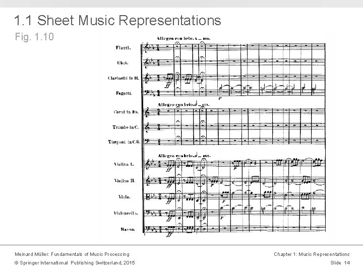 1. 1 Sheet Music Representations Fig. 1. 10 Meinard Müller: Fundamentals of Music Processing