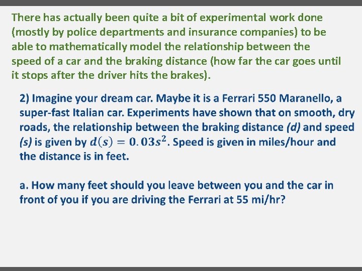 There has actually been quite a bit of experimental work done (mostly by police