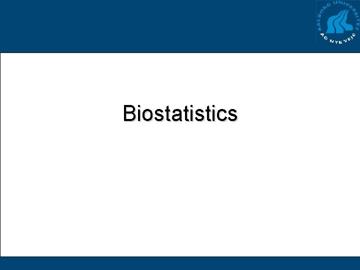Biostatistics 