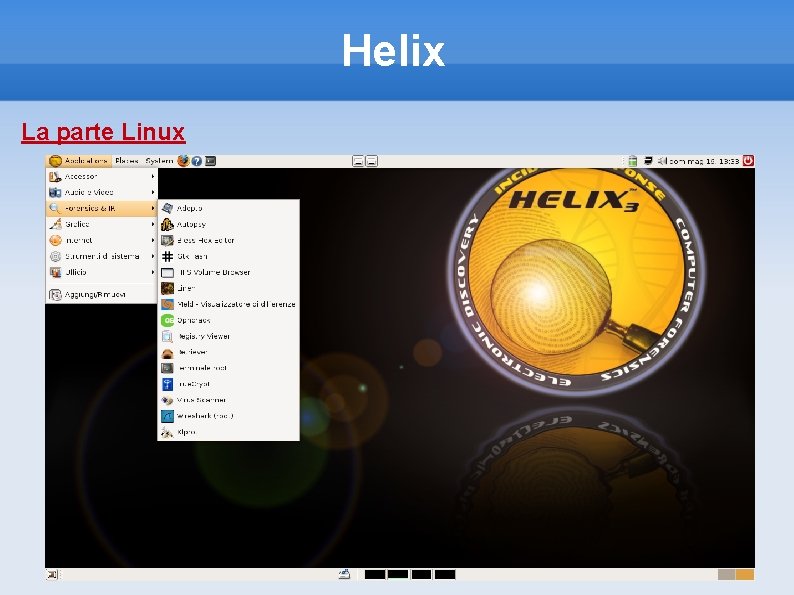 Helix La parte Linux 