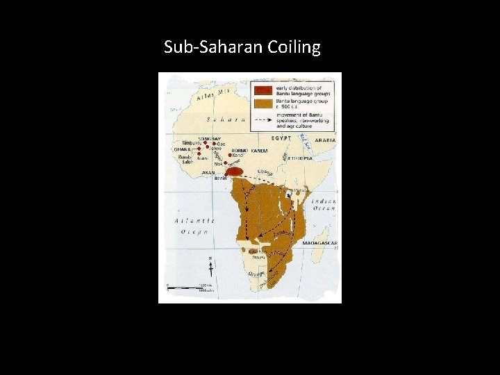 Sub-Saharan Coiling 