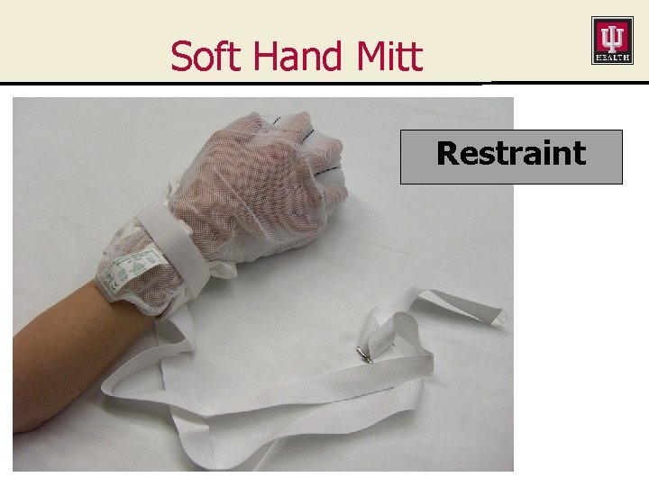 Soft Hand Mitt Restraint 