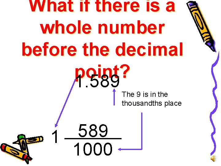 What if there is a whole number before the decimal point? 1. 589 The