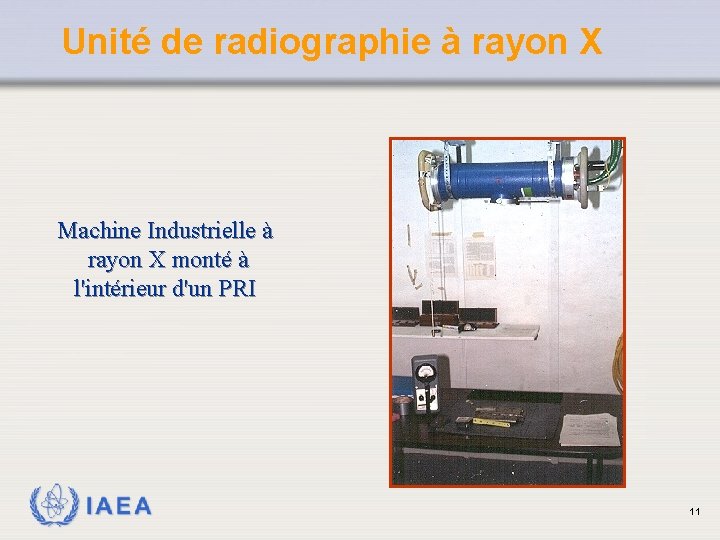 Unité de radiographie à rayon X Machine Industrielle à rayon X monté à l'intérieur