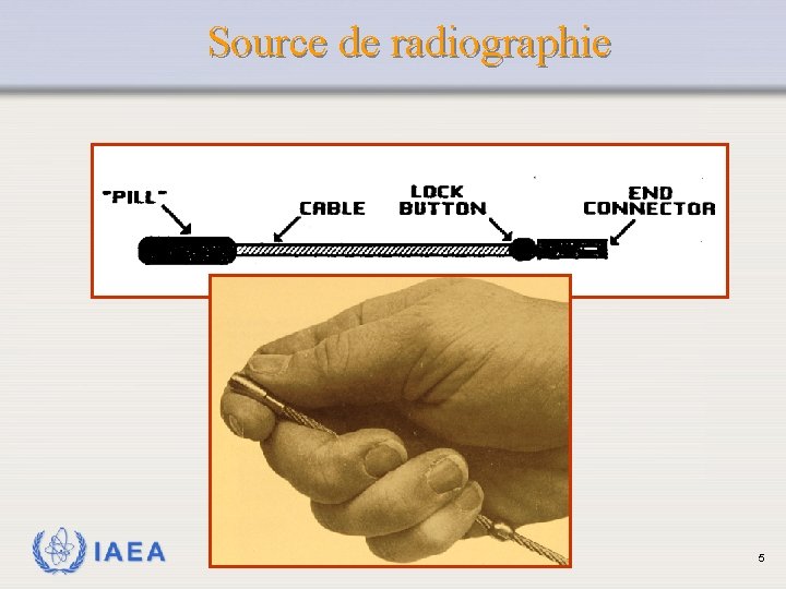 Source de radiographie IAEA 5 