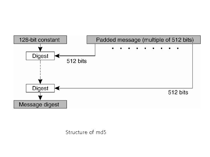 Structure of md 5 