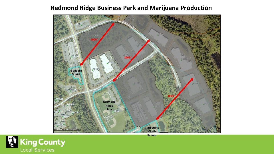 Redmond Ridge Business Park and Marijuana Production 1000” Goddard School 1000” Redmond Ridge Park