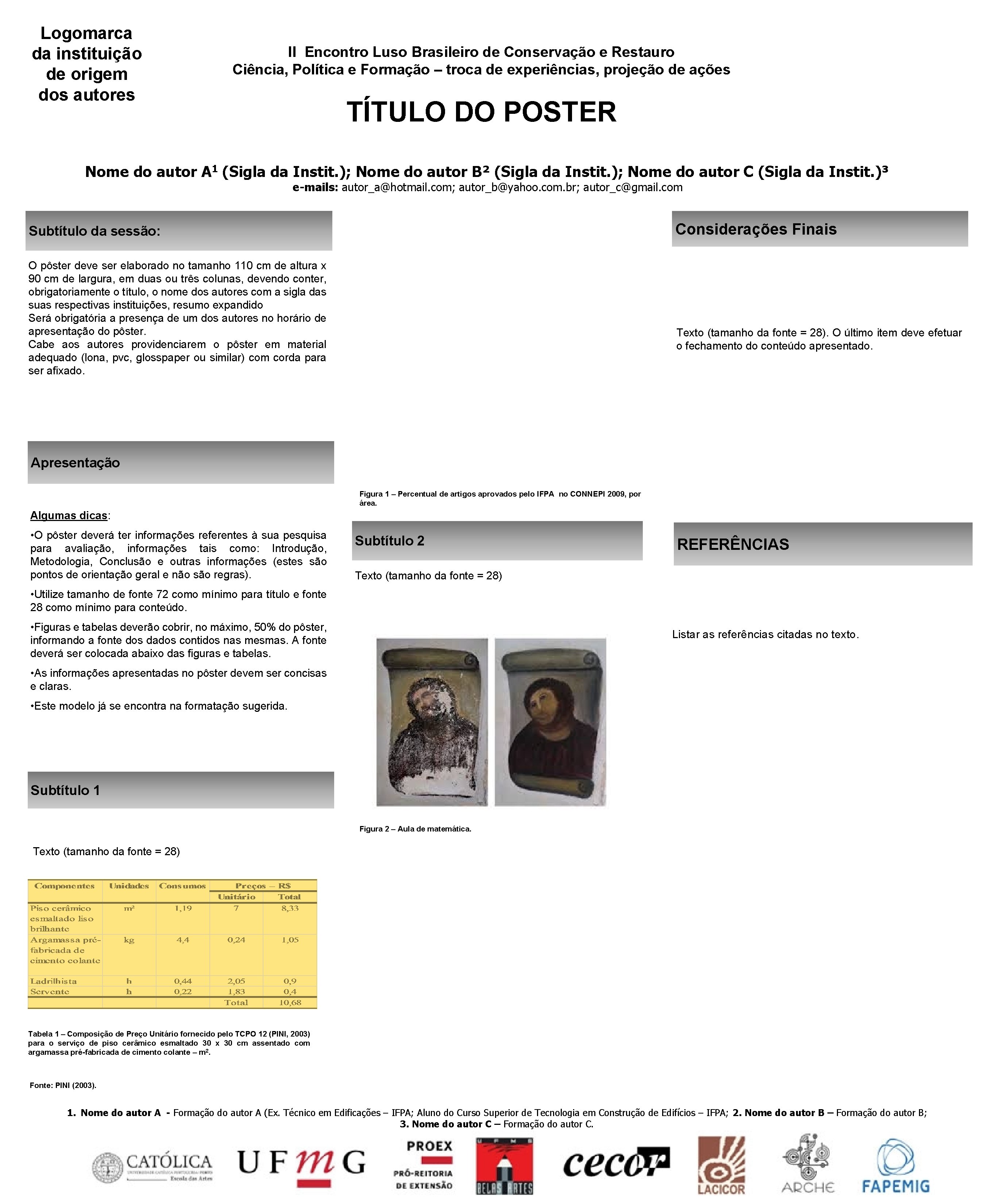 Logomarca da instituio de origem dos autores II
