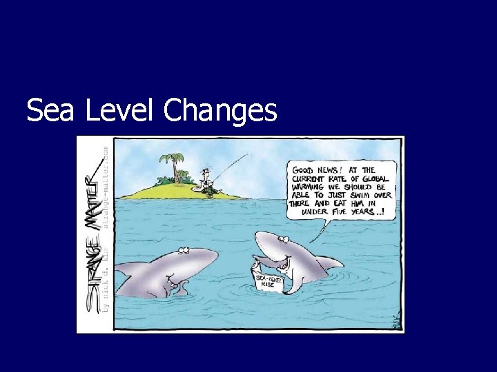 Sea Level Changes 