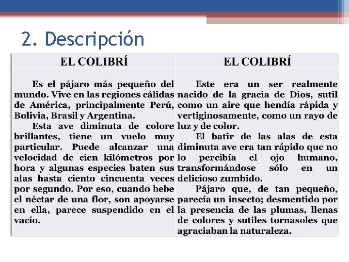 2. Descripción 