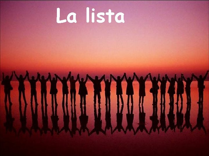 La lista 