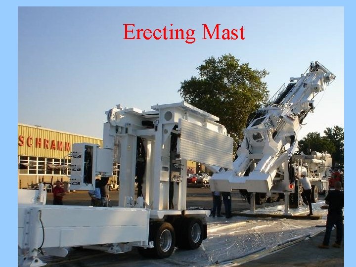 Erecting Mast 