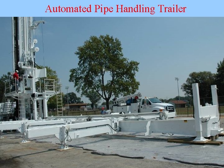 Automated Pipe Handling Trailer 