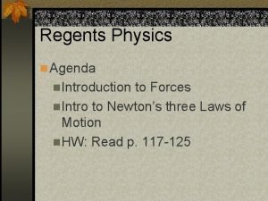 Physics regents