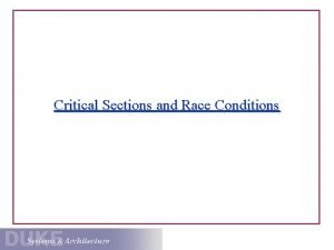 Data race vs race condition